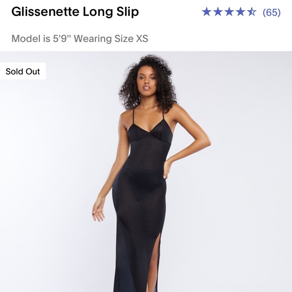 Savage x Fenty Glissenette Long Slip Dress